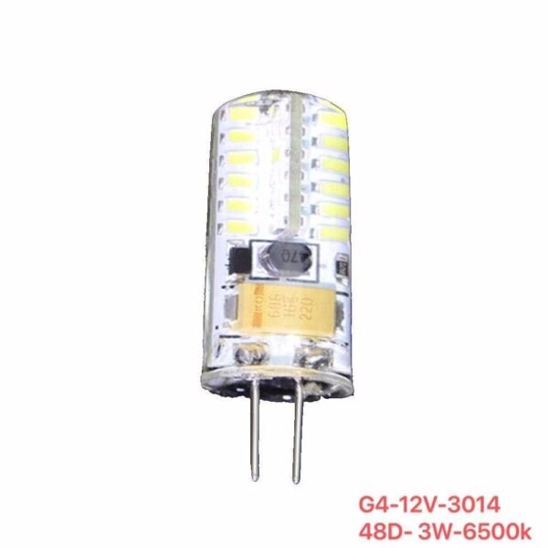 834869-1 Λαμπτήρας LED G4 12V - Ψυχρό φως 6500K για κάθε χώρο