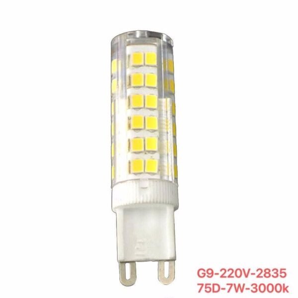 837532-1 Λαμπτήρας LED G9 220V - Ενέργεια και Φως για Κάθε Χώρο