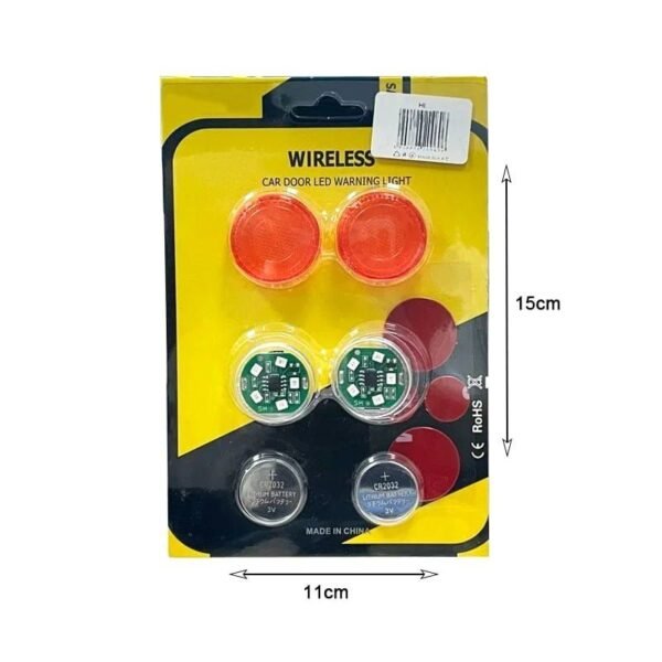 Προειδοποιητική λυχνία αυτοκινήτου - Wireless car door led warning light