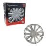 90006 Versaco Σετ Τάσια Αυτοκινήτου 4τμχ 13" Ασημί - Wheel Covers