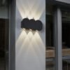 941037-1 Επιτοίχιο φωτιστικό LED warm white 6W - Μοντέρνα απλίκα