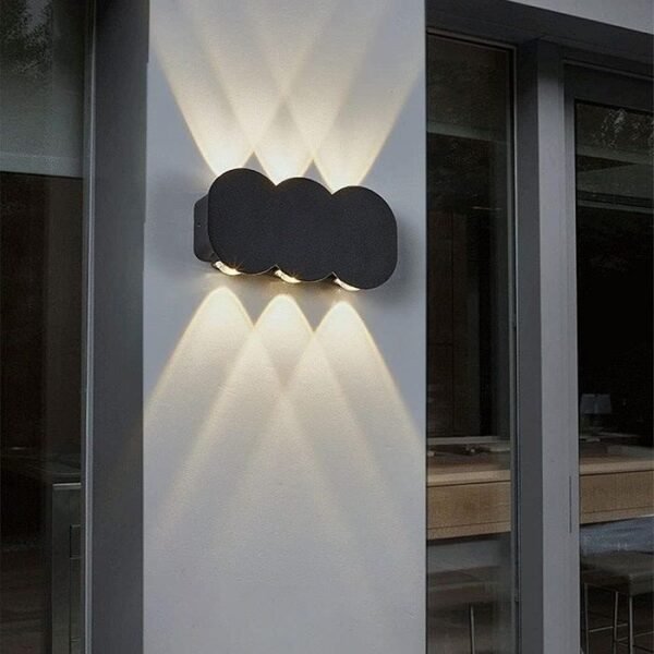 941037-1 Επιτοίχιο φωτιστικό LED warm white 6W - Μοντέρνα απλίκα
