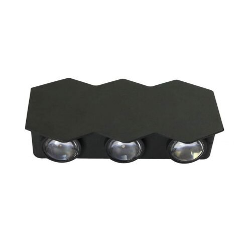 941075 Επιτοίχιο φωτιστικό LED - Απλίκα - Warm White - 1003-6 - 941075