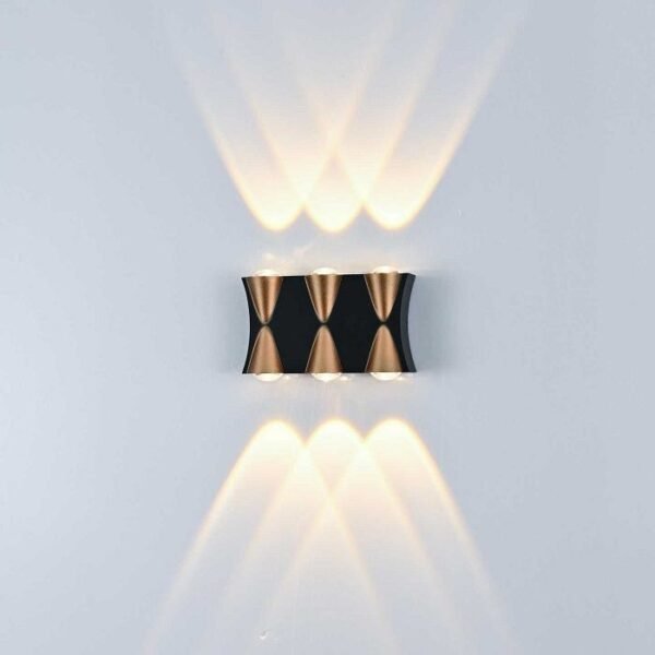 941211-1 Επιτοίχιο φωτιστικό LED warm white - Στυλάτη απλίκα