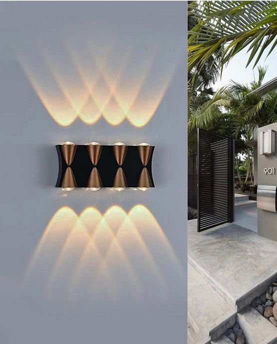 941228-1 Επιτοίχιο LED φωτιστικό θερμού λευκού - Minimal απλίκα