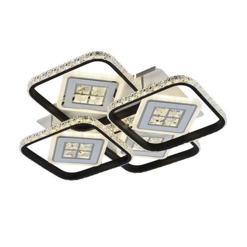 941464 Φωτιστικό οροφής LED - Πλαφονιέρα με Dimmer - 6018-4BK - 941464