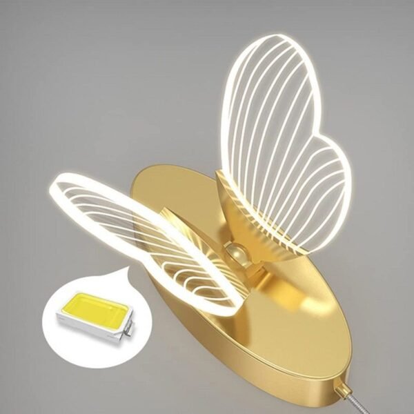 942546-3 Επιτοίχιο φωτιστικό LED με 3 θερμοκρασίες και minimal σχεδιασμό