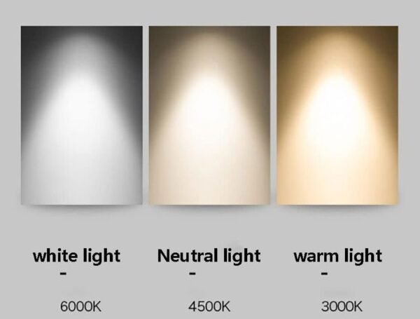 942553-3 Επιτοίχιο φωτιστικό LED με 3 θερμοκρασίες φωτισμού