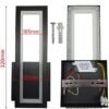 942676-4 Επιτοίχιο φωτιστικό LED PH058 - Μοντέρνο design με 3 θερμοκρασίες