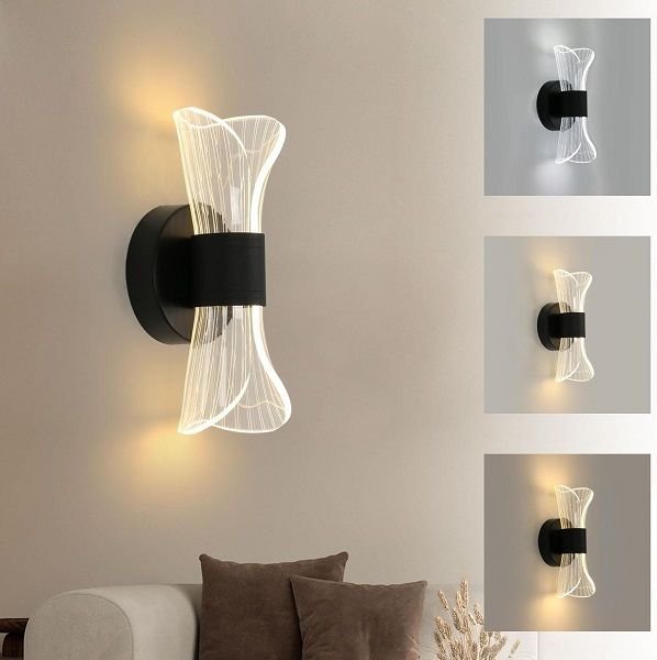 Επιτοίχιο φωτιστικό LED H9 με 3 θερμοκρασίες φωτισμού