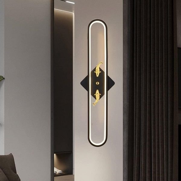 943147-1 Επιτοίχιο φωτιστικό LED H18 - Μοντέρνο design με 3 θερμοκρασίες