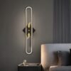 943147-2 Επιτοίχιο φωτιστικό LED H18 - Μοντέρνο design με 3 θερμοκρασίες