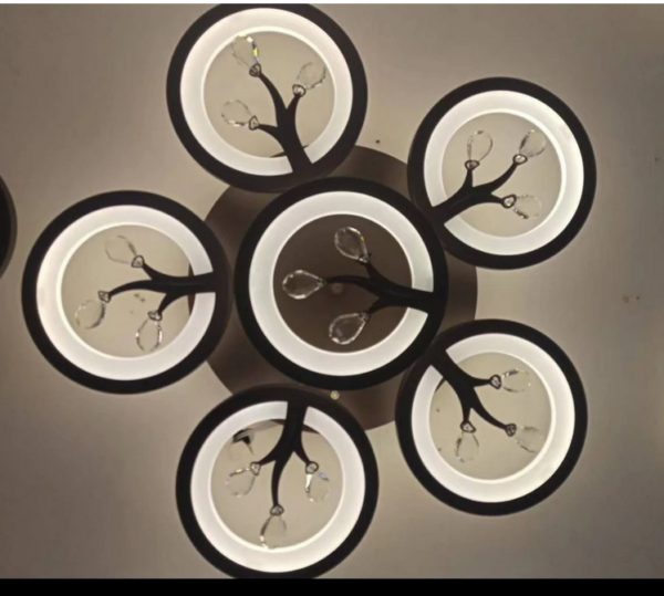 943659-1 Φωτιστικό οροφής LED - Πλαφονιέρα με Dimmer - 5115-6CH - 943659