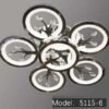 943659-2 Φωτιστικό οροφής LED - Πλαφονιέρα με Dimmer - 5115-6CH - 943659