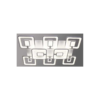 943727 Φωτιστικό οροφής LED - Πλαφονιέρα με Dimmer - 5145-8WH - 943727