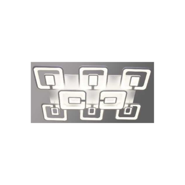 943727 Φωτιστικό οροφής LED - Πλαφονιέρα με Dimmer - 5145-8WH - 943727