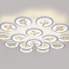 943734-3 Πλαφονιέρα LED με dimmer και τηλεχειριστήριο για έλεγχο φωτισμού