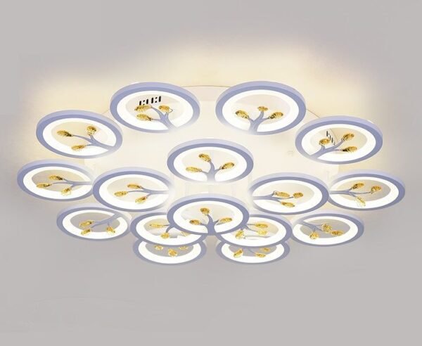 943734-3 Πλαφονιέρα LED με dimmer και τηλεχειριστήριο για έλεγχο φωτισμού