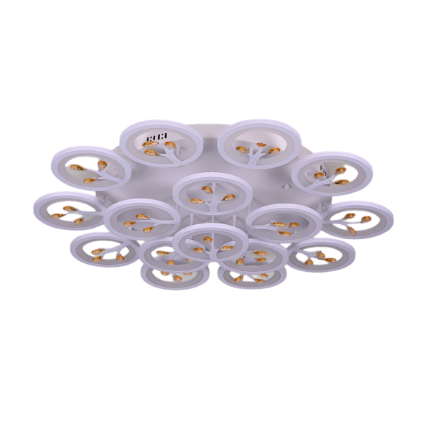 943734 Φωτιστικό οροφής LED - Πλαφονιέρα με Dimmer - 5156-15WH - 943734