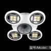 Φωτιστικό οροφής LED με dimmer και τηλεχειριστήριο