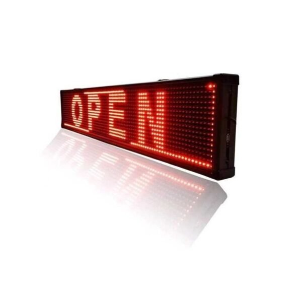 951307 Πινακίδα LED WIFI - 103x23cm - RED - 951307