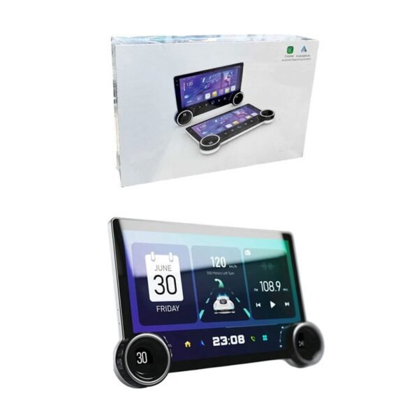 Οθόνη αυτοκινήτου monitor 10.1'' Διπλό κουμπί 4+64G AHD A100 Android - Carplay Android Operating System