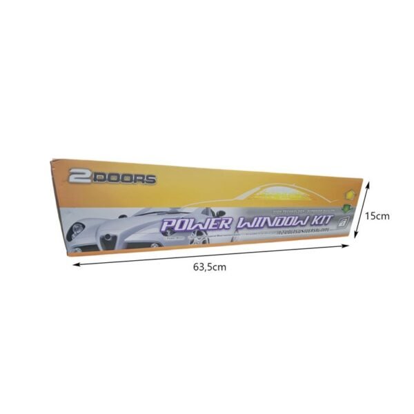 Ηλεκτρικό Κιτ Ανύψωσης Παραθύρων 2 Θυρών – Universal Power Window Kit με Ισχυρό Μοτέρ