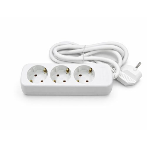 HX-3N Πολύπριζο 3 Θέσεων με Καλώδιο 1.5m – 3-Way Power Extension Socket 1.5m