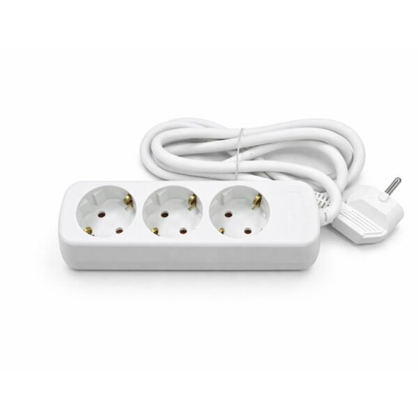 HX-3N Πολύπριζο 3 Θέσεων με Καλώδιο 1.5m – 3-Way Power Extension Socket 1.5m