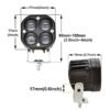 Z691421-2 Προβολέας εργασίας 4 LED 10-30V - LED work light