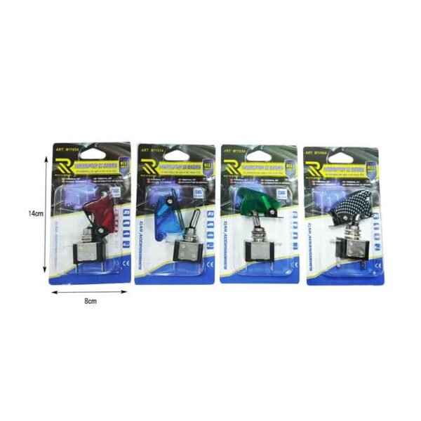 Rchang Διακόπτης αεροπορικού τύπου ON/OFF 12V 20A W11054 - Terminal Set