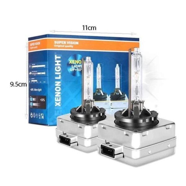 Xenon Λάμπα αυτοκινήτου D1S 6000K 12V 2τμχ - Super Vision xenon light