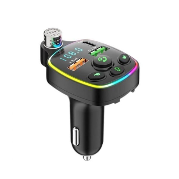 Andowl Πομπός αυτοκινήτου φορτιστής FM Transmitter Q-C71 – Car FM Transmitter