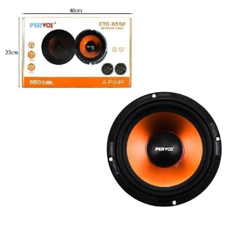 Z891007 Pervoi Σετ Ηχεία Αυτοκινήτου 6.5" με 150W RMS (Midrange) CTC-6592 - Drive Midrange Car Speaker