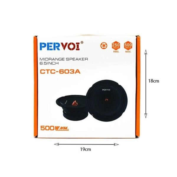 Pervoi Ηχείο Αυτοκινήτου Midrange 6.5″ 500W CTC-603A - Drive Midrange Car Speaker