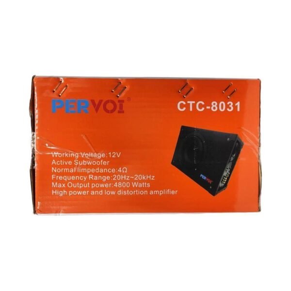 Z891044-5 Pervoi Subwoofer Αυτοκινήτου 12V CTC-8031 - Active subwoofer