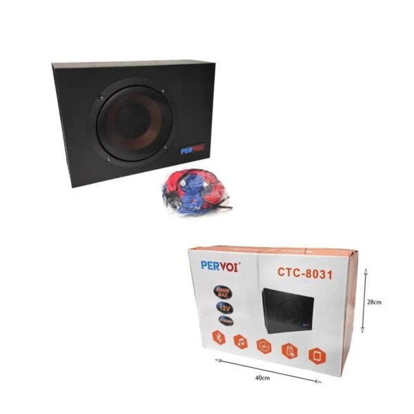 Z891044 Pervoi Subwoofer Αυτοκινήτου 12V CTC-8031 - Active subwoofer