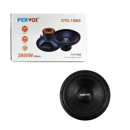Z891061 Pervoi Subwoofer Αυτοκινήτου 15″ Horn 2800W 165OZ PERVOI CTC-1553 - Active subwoofer