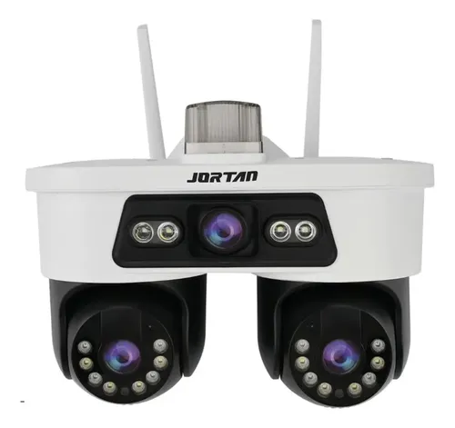 jortan3ple Κάμερα WiFi PTZ διπλό φακό - Παρακολούθηση 24/7 με νυχτερινή όραση (Προσφορά)