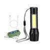 z693108-2 Μίνι Φακός Επαναφορτιζόμενος LED Τσέπης USB Charge 9cm - Small Flashlight