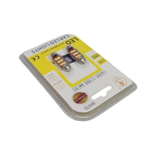 z693308-1 EJC Λάμπες Αυτοκινήτου Canbus 12LED 39mm 2τμχ ψυχρό φως - LED light