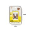 EJC Λάμπες Αυτοκινήτου Canbus LED 41mm 2τμχ ψυχρό φως - LED light