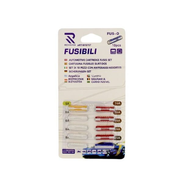 z696118 Rchang Ασφάλεια Αυτοκινήτου 10τμχ W10707 - Mini car fuse