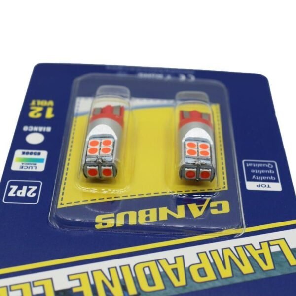 Rchang LED Φώτα αυτοκινήτου Canbus T10 Κόκκινο 12V - Led Lamp