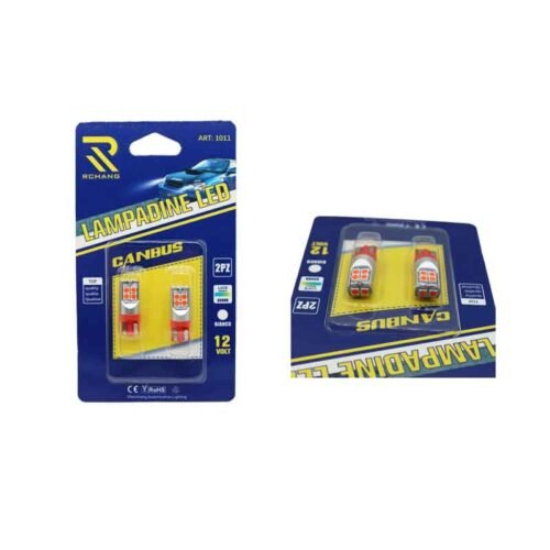 Rchang LED Φώτα αυτοκινήτου Canbus T10-10SMD-3030 Κόκκινο 12V - Led Lamp