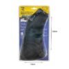 z696161-1 Rchang Φούσκα Χειροφρένου Μαύρη 31cm W00041 - Leather Central Handbreake Boot