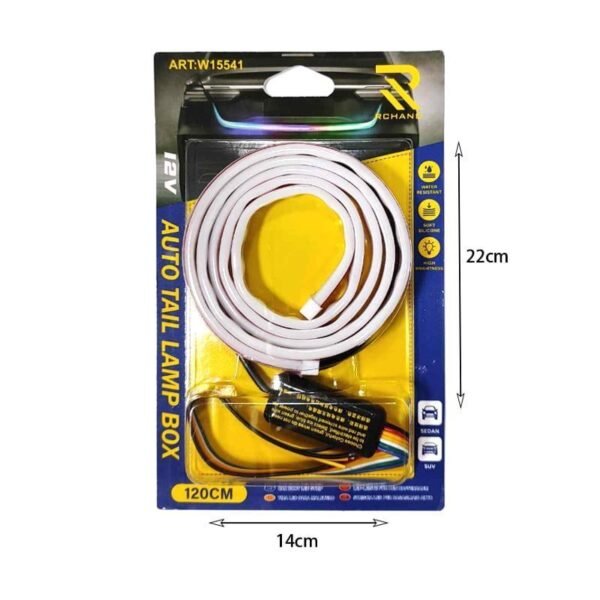 z696167-1 Rchang Διακοσμητική ταινία αυτοκινήτου RGB 12V 120cm W15541 - LED Car auto tail lamp box strip