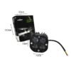 GrowPal LED προβολέας αυτοκινήτου 12V-80V - LED work light