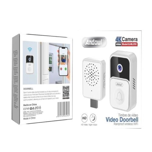 z774113 Κουδούνι πόρτας με 4K Κάμερα Andowl Q-ML050 - Door bell Camera