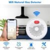z774206-2 Ανιχνευτής διαρροής αερίου WiFi - Ασφάλεια κουζίνας 24/7